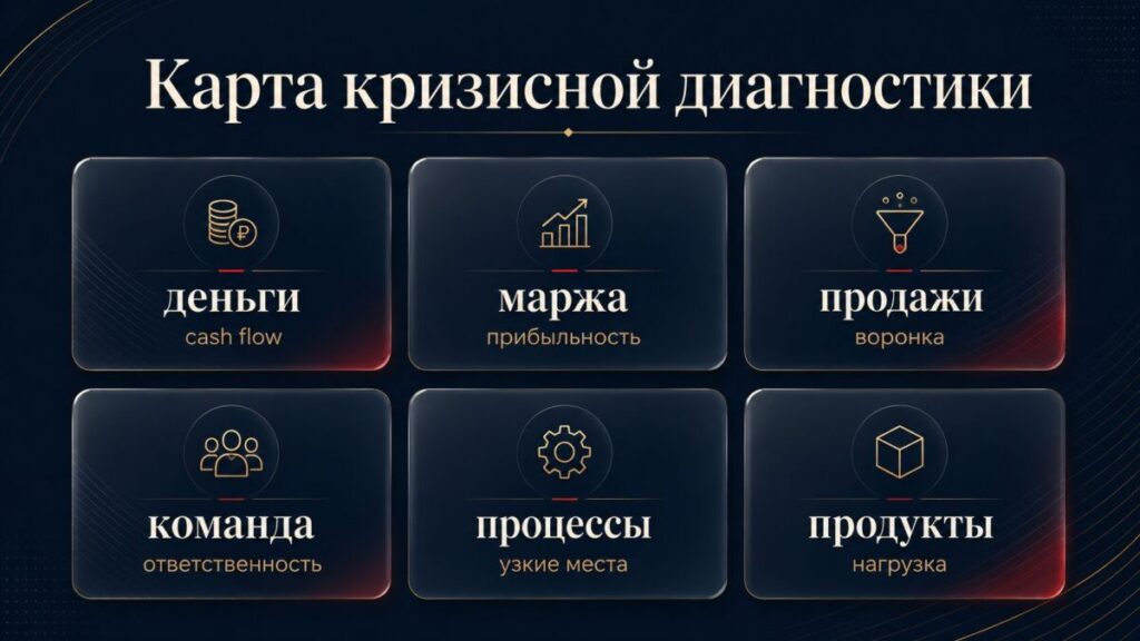 карта кризисной диагностики бизнеса для собственника